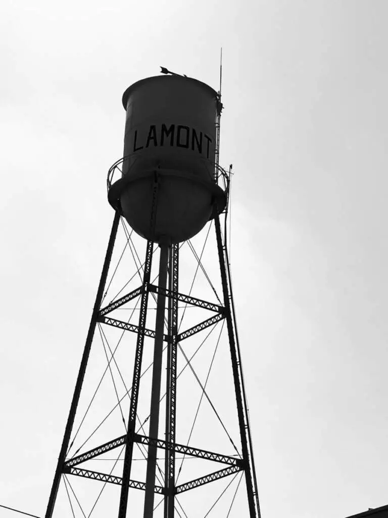 lamont iowa water tower